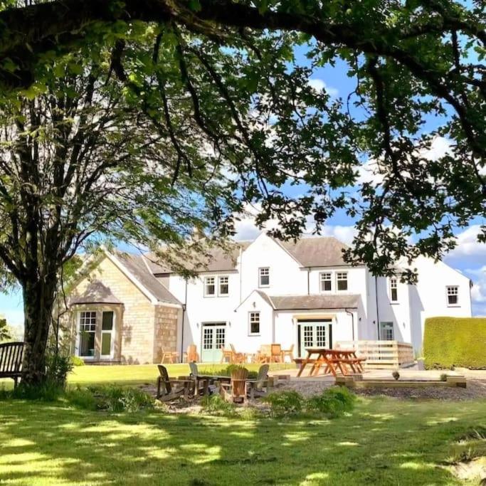 Luxury Ayrshire Country House 9 Bed All Ensuite Hot Tub Sauna Garden Maybole Exteriér fotografie