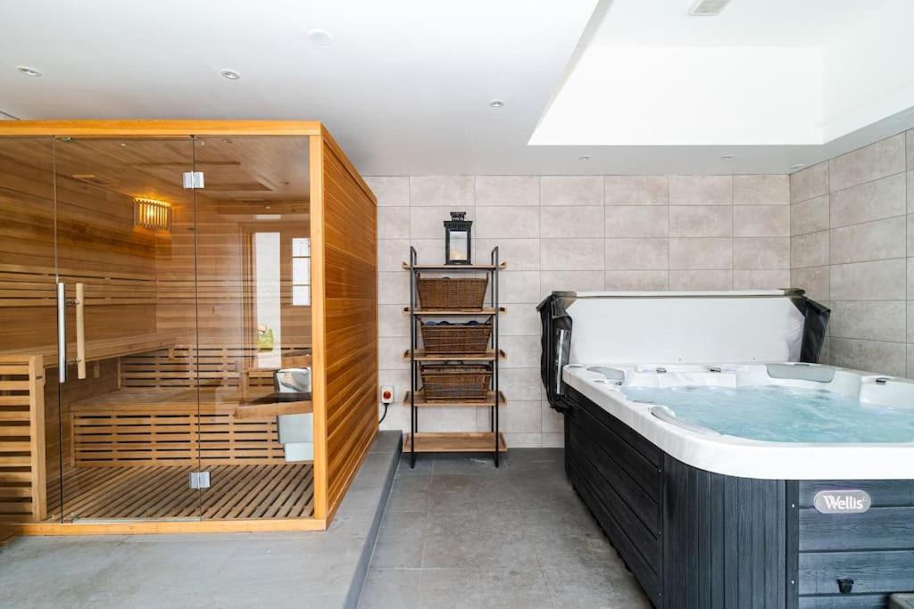 Luxury Ayrshire Country House 9 Bed All Ensuite Hot Tub Sauna Garden Maybole Exteriér fotografie